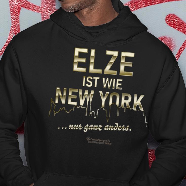 Elze Ist Wie New York Nur Ganz Anders Elze Kapuzenpullover Lustige Geschenke