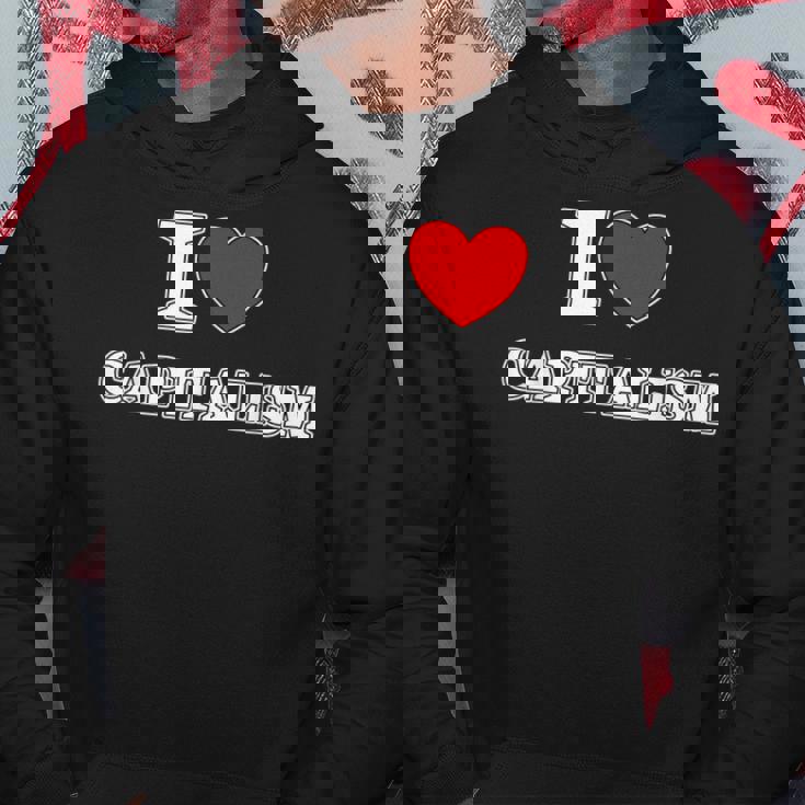 Me Encanta El Capitalismo Sudadera Regalos divertidos