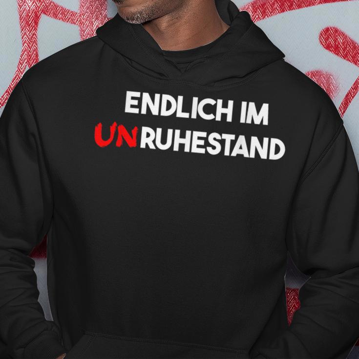 Endlich Im Unruhestand Senior Retiree Kapuzenpullover Lustige Geschenke