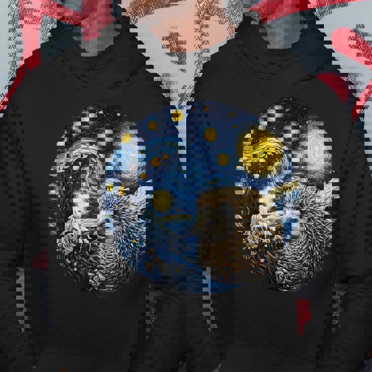 Erizo Animalan Gogh Erizo Sudadera Regalos divertidos