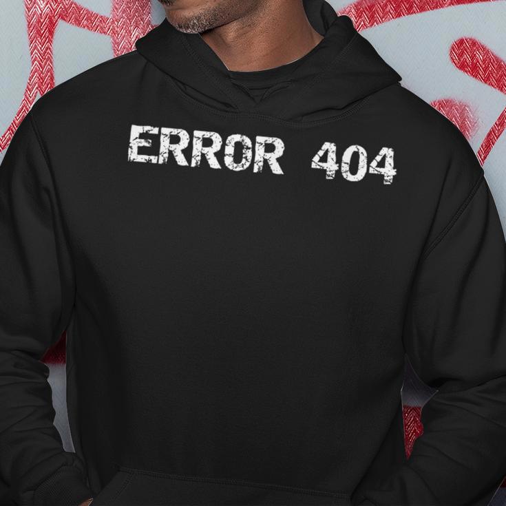 Error 404 Kapuzenpullover Lustige Geschenke