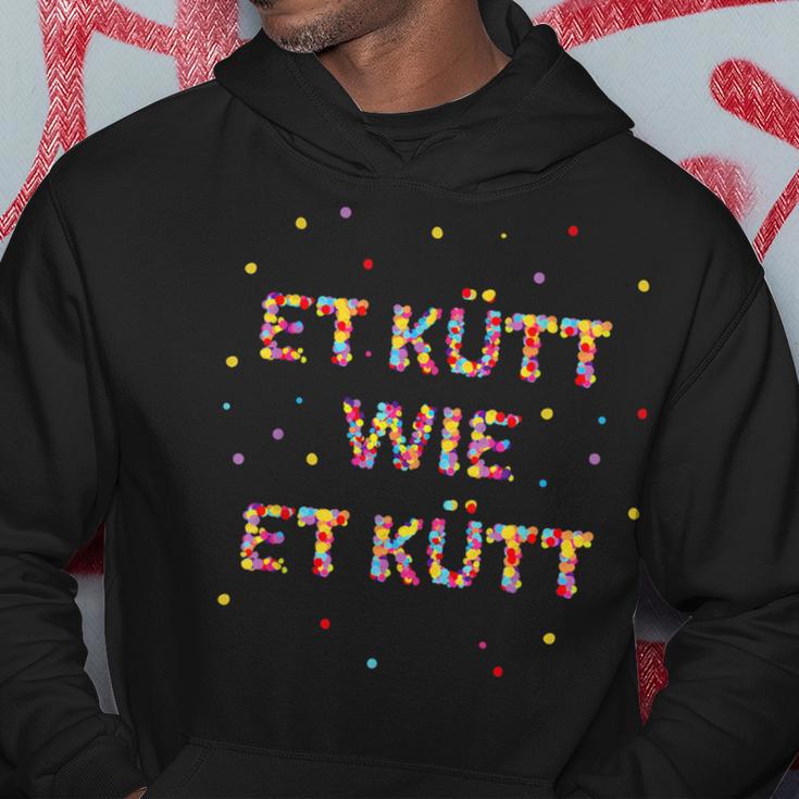 Et Kütt Wie Et Kütt Carnival Confetti Costume Outfit Kapuzenpullover Lustige Geschenke