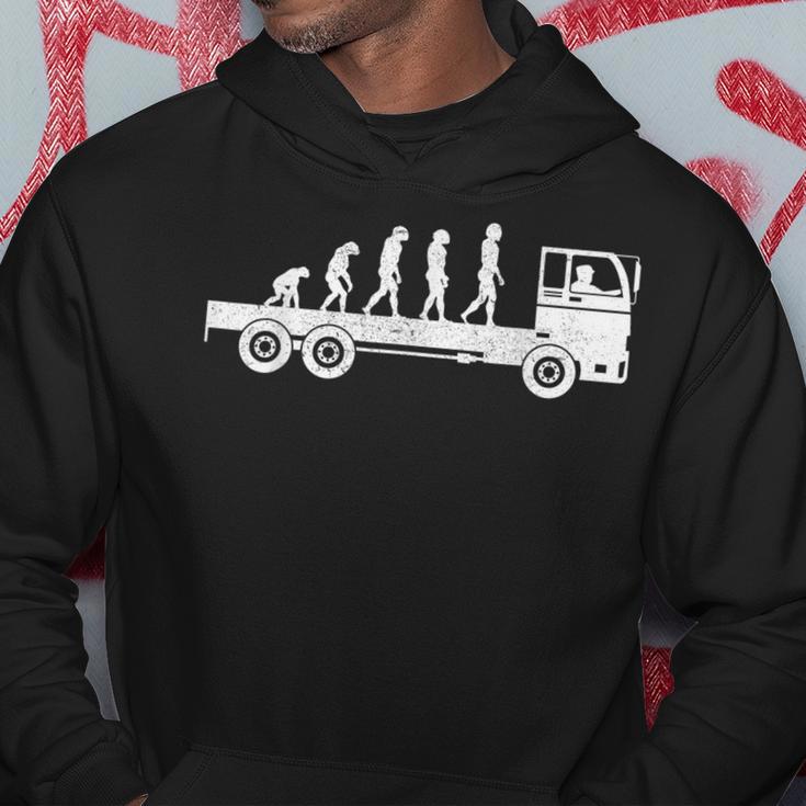 Evolution Truck Driver Kapuzenpullover Lustige Geschenke