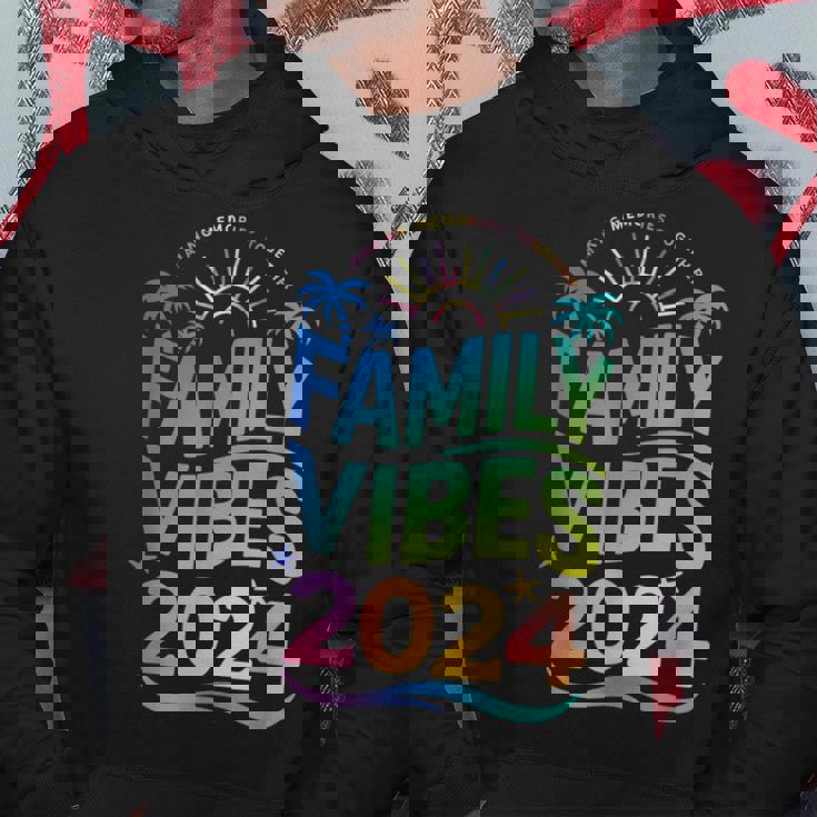 Family 2024 Vibes Family Vacation Making Memories Summer Hoodie Personalized Gifts