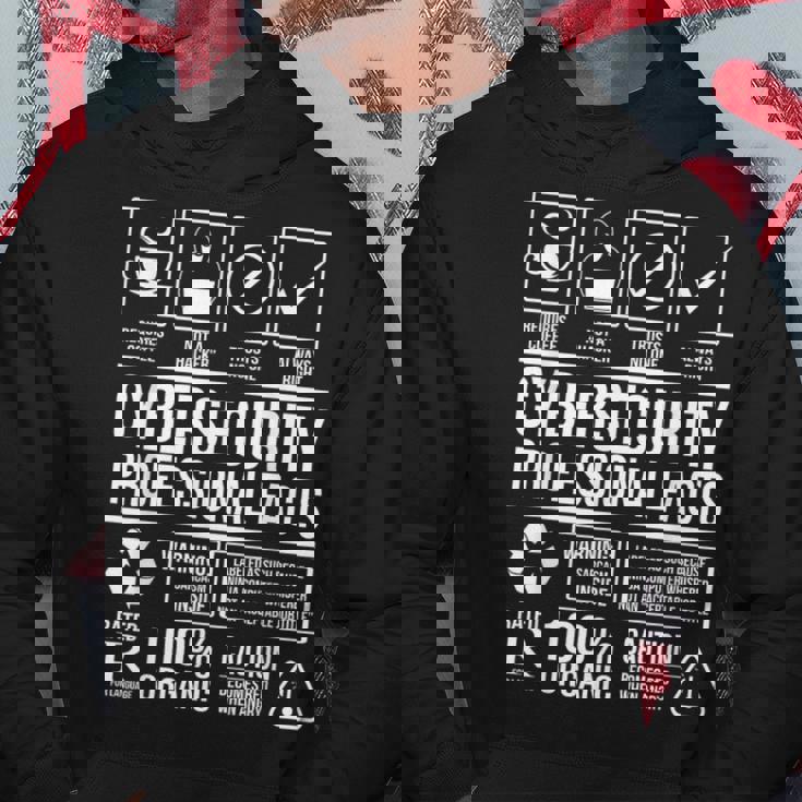 Fatti Professionali Di Cybersicurezza Coding Hacker Hacking Felpa con cappuccio Regalos divertidos