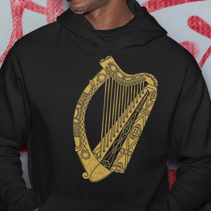 Flag Of Ireland Harp Flag Irish Harp Symbol Kapuzenpullover Lustige Geschenke