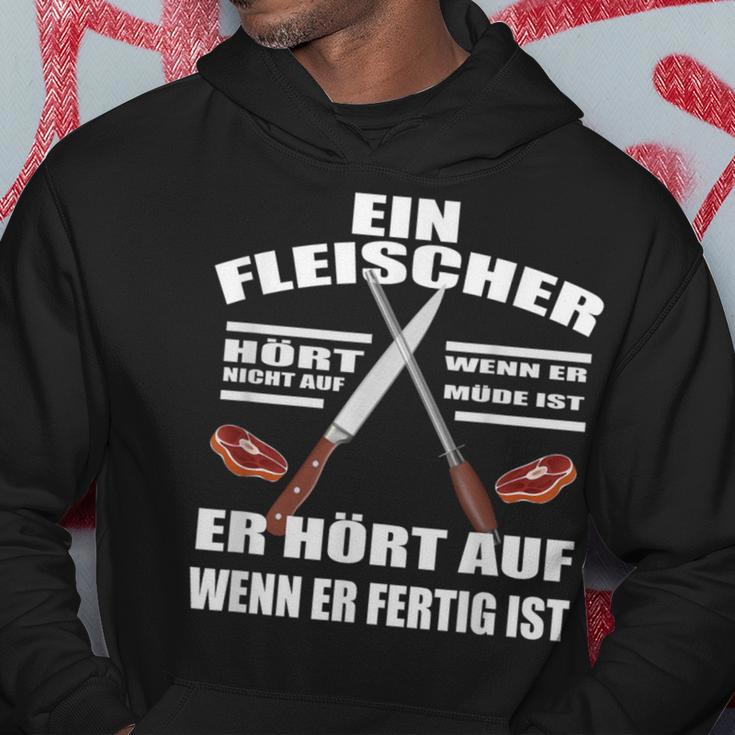 Fleischer Fleischerei Butcher Meister Kapuzenpullover Lustige Geschenke