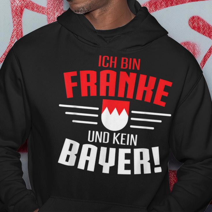 Franke Kein Bayer Franken Middle Franken Dialect Kapuzenpullover Lustige Geschenke