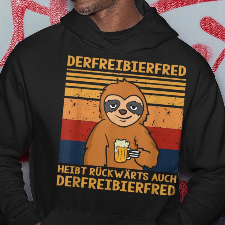 Fred Der Freibier Der Freibier Der Freibier Fred Heißt S Kapuzenpullover Lustige Geschenke