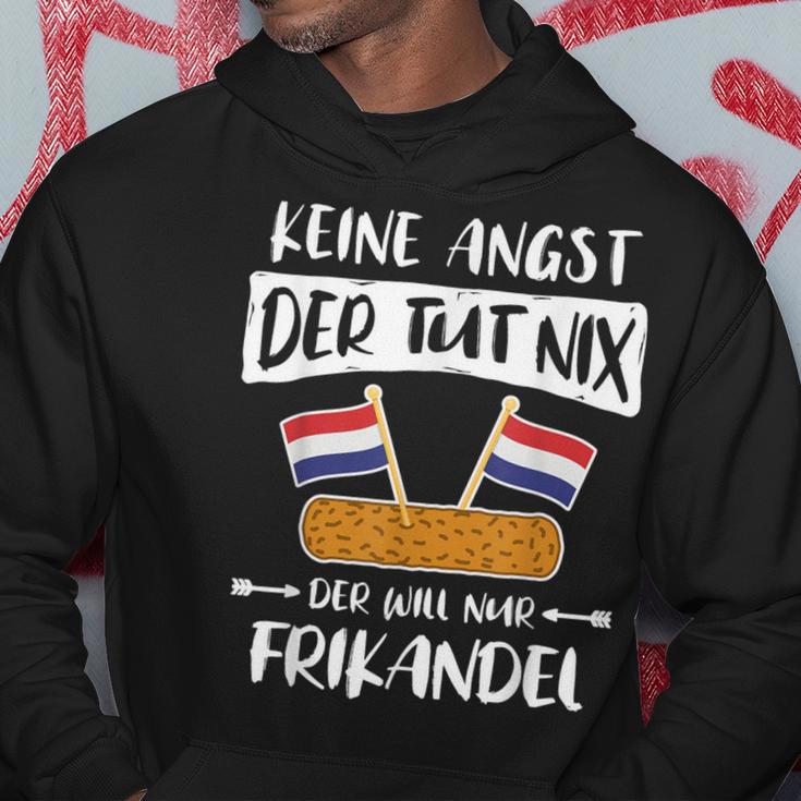 Frikandel Netherlands Flag Sayings Oranje Kapuzenpullover Lustige Geschenke