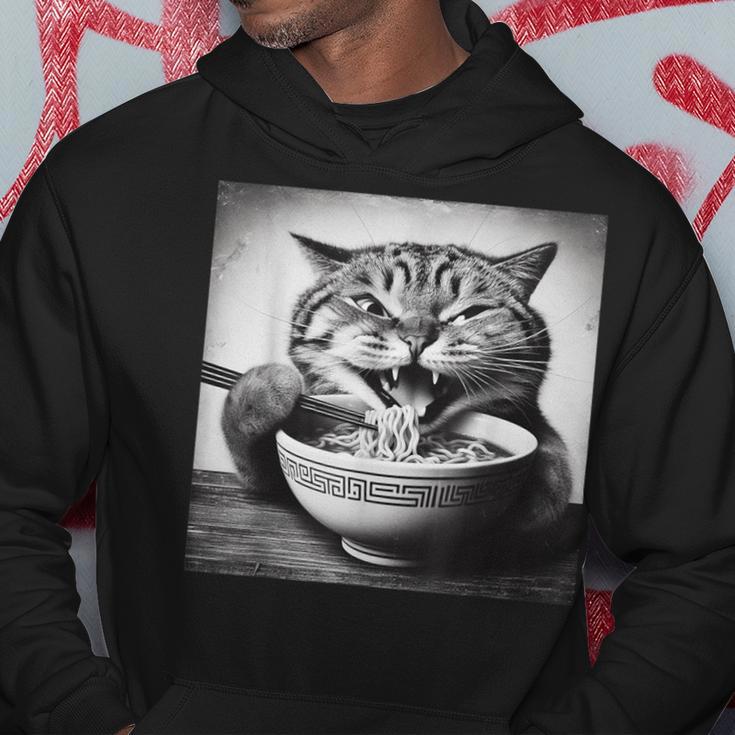 Cat Ramen Fiesta Kitten Anime Ramen Cat Enthusiast Kapuzenpullover Lustige Geschenke