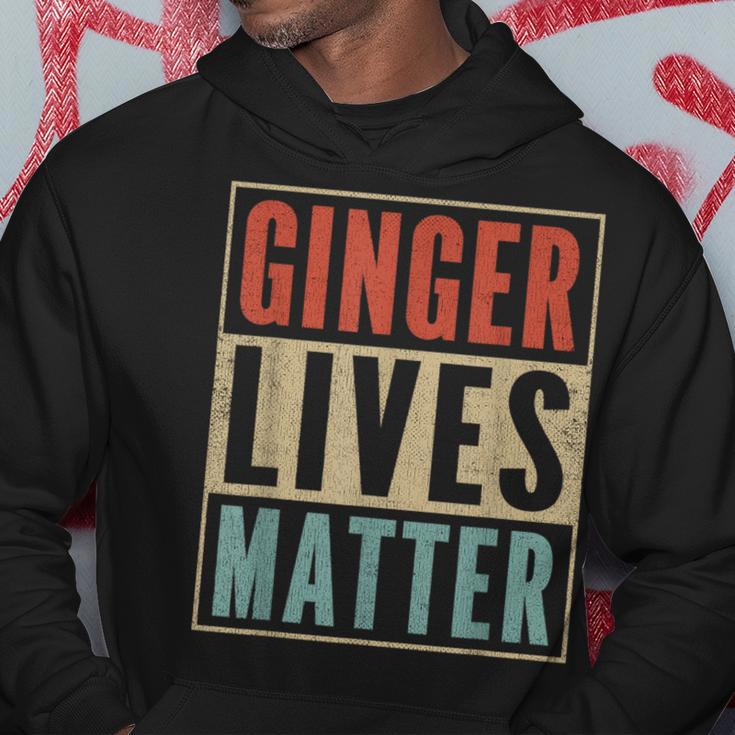 Ginger Lives Matter Retro Colours Redhead Kapuzenpullover Lustige Geschenke