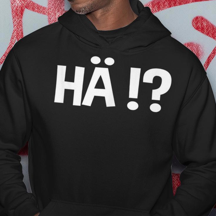 Hä Kapuzenpullover Lustige Geschenke