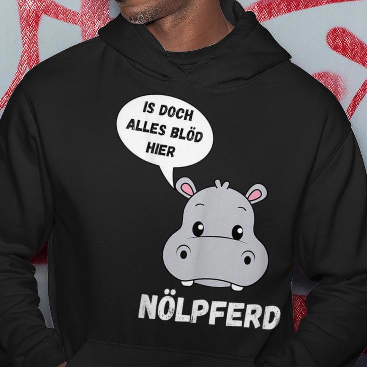 Hippo Fun Kapuzenpullover Lustige Geschenke