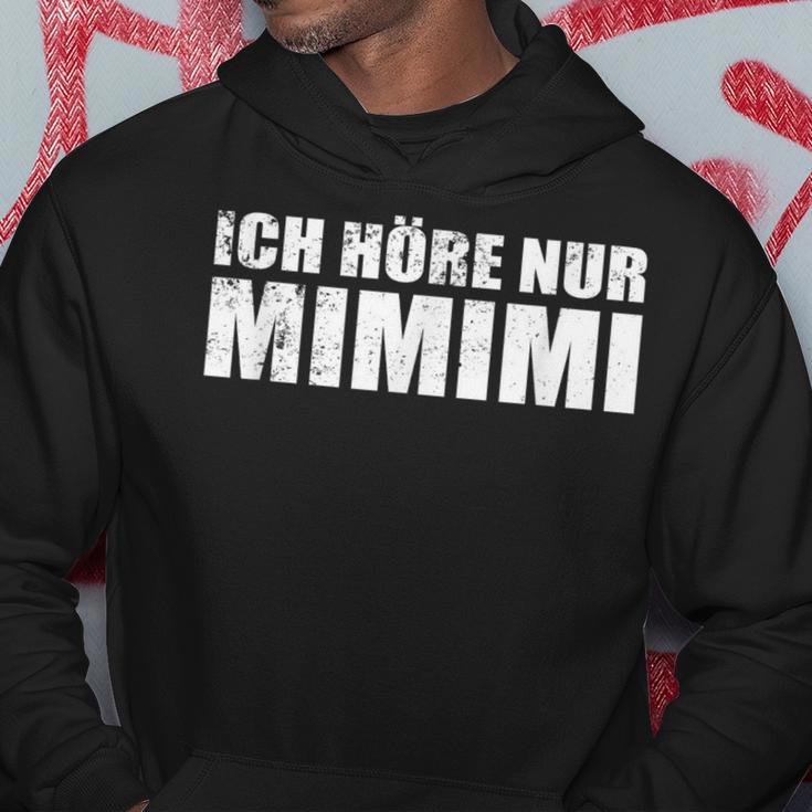 Ich Höre Nur Mimimimi Kapuzenpullover Lustige Geschenke