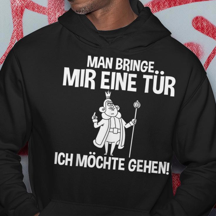 Man Bringe Mir Eine Tür Man Bringe Mir Eine Tür Kapuzenpullover Lustige Geschenke