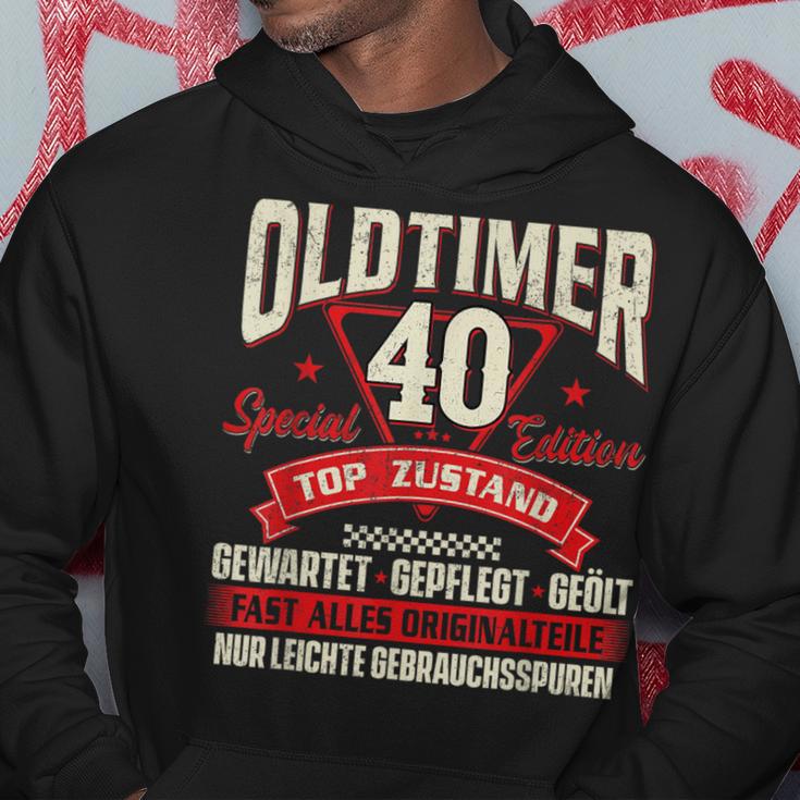 Oldtimer 40 Jahre Birthday Kapuzenpullover Lustige Geschenke