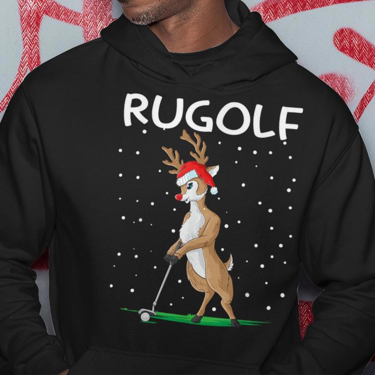 Rugolf Reindeer Christmas Golf Kapuzenpullover Lustige Geschenke