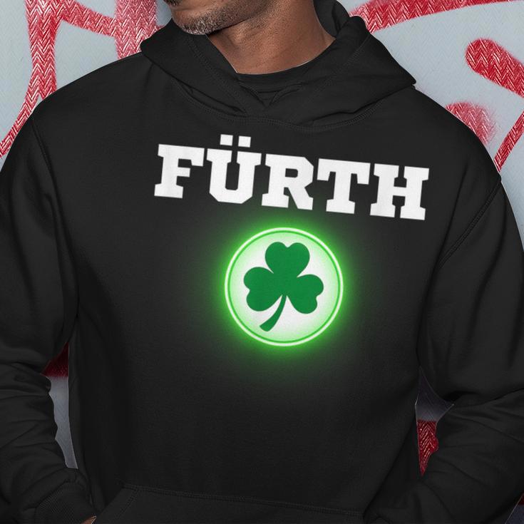 Fürth Football Clover Fan Franken Stadium Green Kapuzenpullover Lustige Geschenke