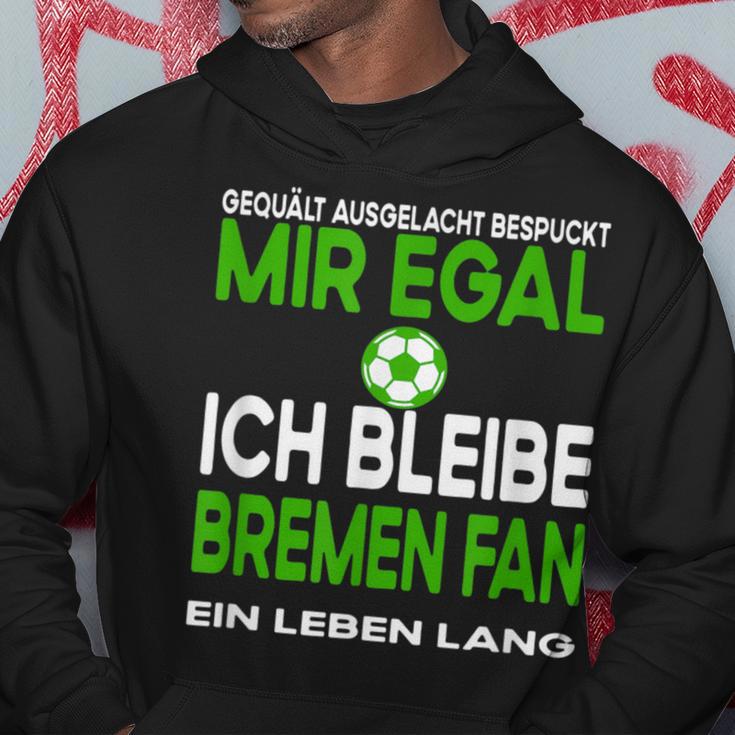 Fußball Fußballfan Aus Bremen Sport Hobbyerein Casual Kapuzenpullover Lustige Geschenke