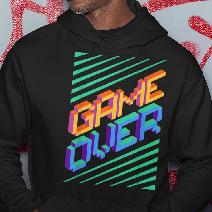 Game Over Iintage Retro Console Ps5 Gaming Kapuzenpullover Lustige Geschenke