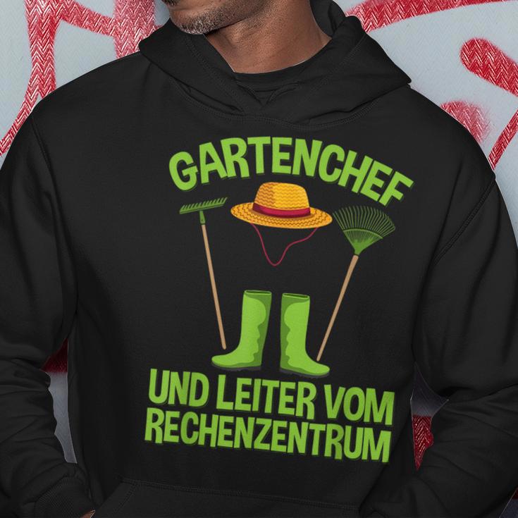 Gartenchef Und Leiterom Rechenzentrum Hobbygärtner Garten Kapuzenpullover Lustige Geschenke