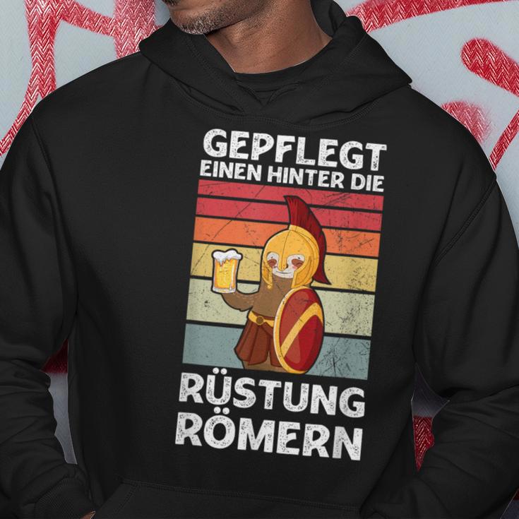 Gepflegt Einen Hinter Die Rüstung Römern Party Sauf Saying Kapuzenpullover Lustige Geschenke