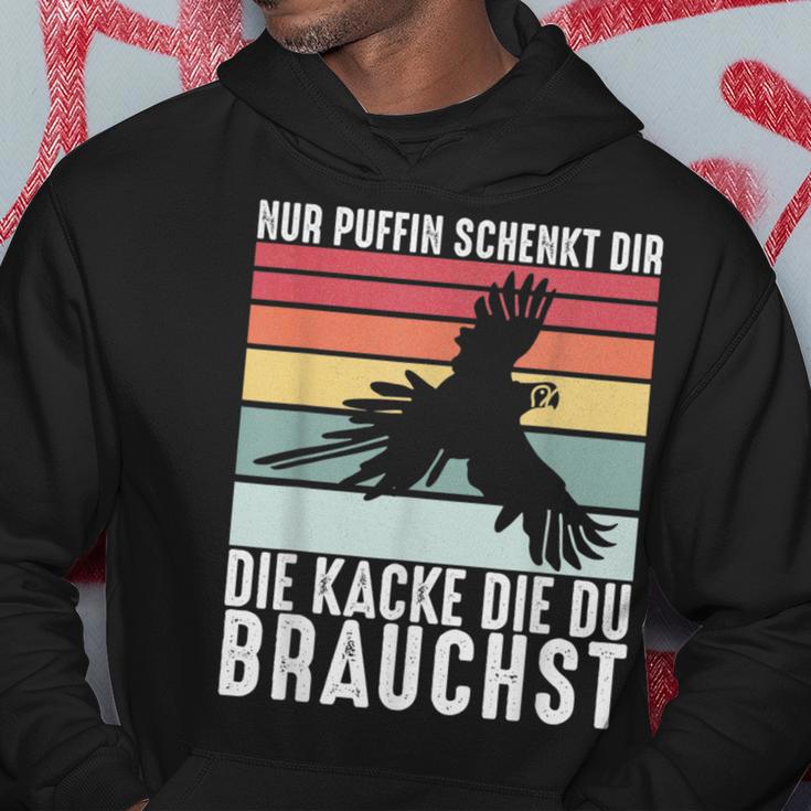 Nur Puffin Schenkt Dir Die Du Brauchst Kapuzenpullover Lustige Geschenke