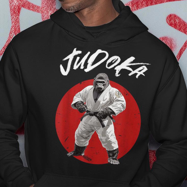 Gorilla Judoka Judo Kapuzenpullover Lustige Geschenke