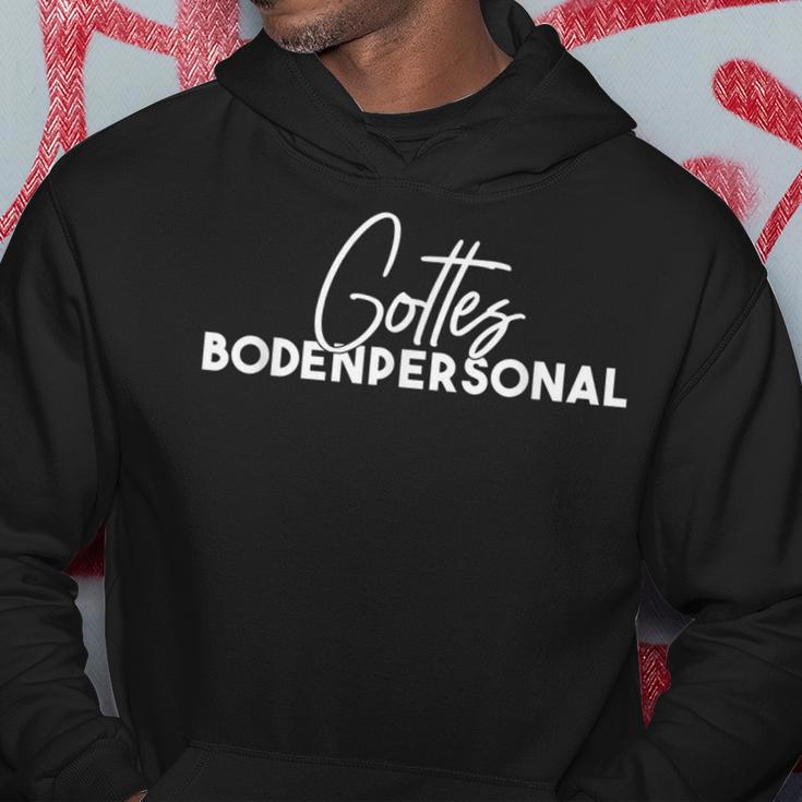 Gottes Bodenpersonnel S Kapuzenpullover Lustige Geschenke