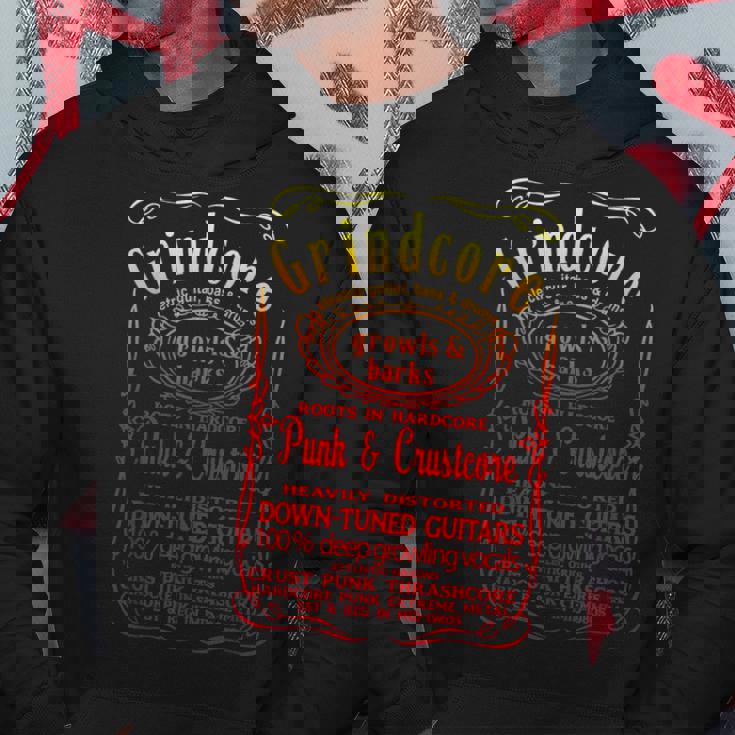 Grindcore Thrash Metal Chitarra Solo Heavy Metal Core Souvenir Felpa con cappuccio Regalos divertidos