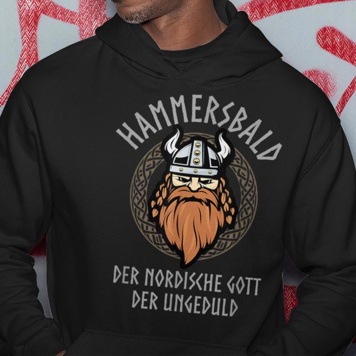 Hammersbaldiking God Of Impatience Kapuzenpullover Lustige Geschenke