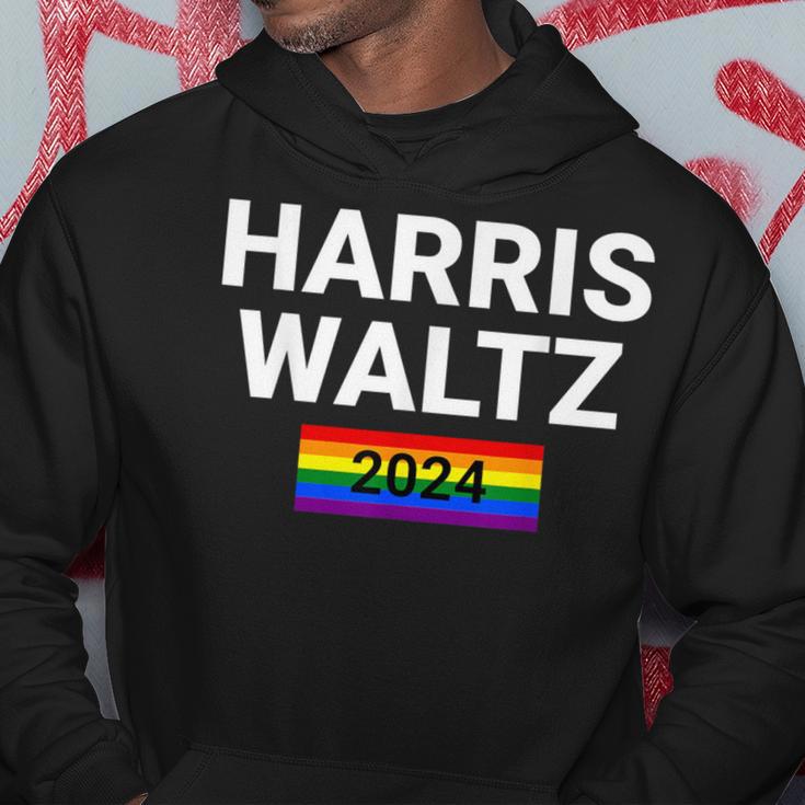 Harris Waltz 2024 Gay Pride Lgbt Wahl Harris Waltz 2024 Kapuzenpullover Lustige Geschenke