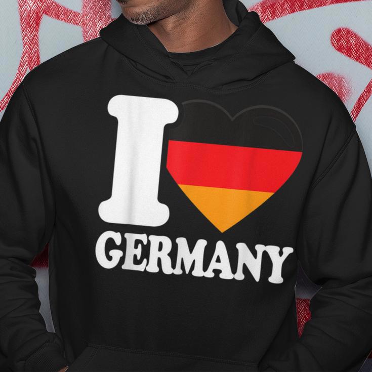 With I Heart Deutschland I Heart Germany Germany Flag Kapuzenpullover Lustige Geschenke