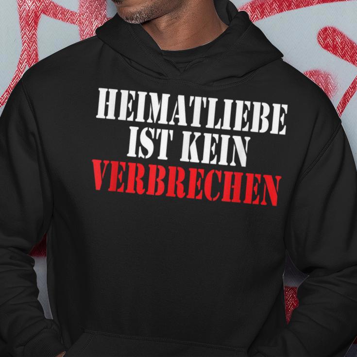 Heimatliebe Ist Keinerbrechen Deutschland German Kapuzenpullover Lustige Geschenke