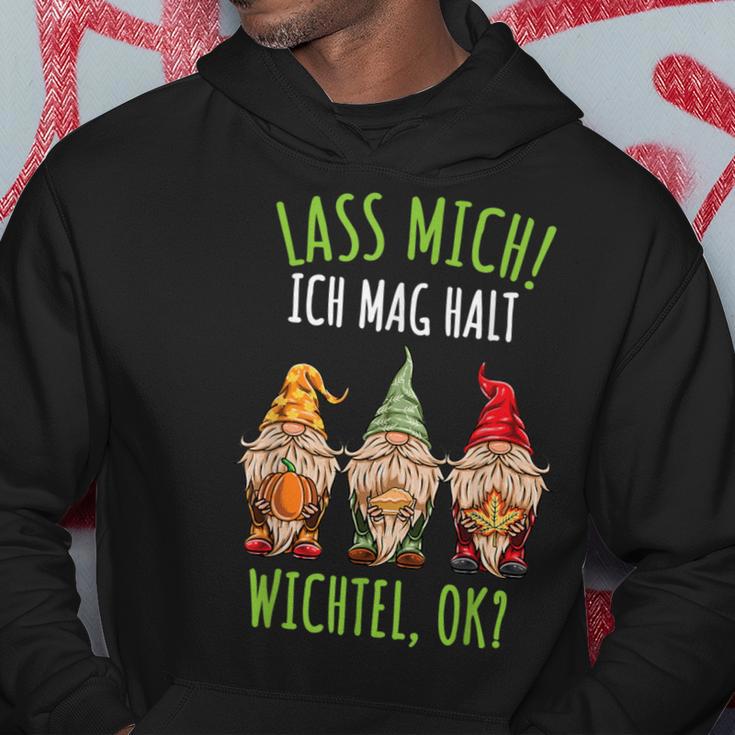 Herbst Lass Mich Ich Mag Wichtel Kapuzenpullover Lustige Geschenke