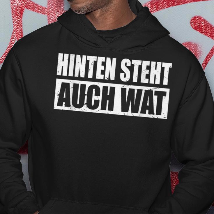 Hinterten Steht Auch Wat Berlinerian Dialekt Schnauze Kapuzenpullover Lustige Geschenke