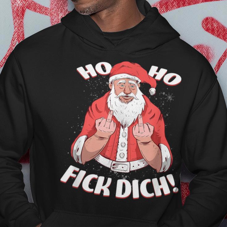 Ho Ho Fick Dich Christmas I Anti Christmas Kapuzenpullover Lustige Geschenke