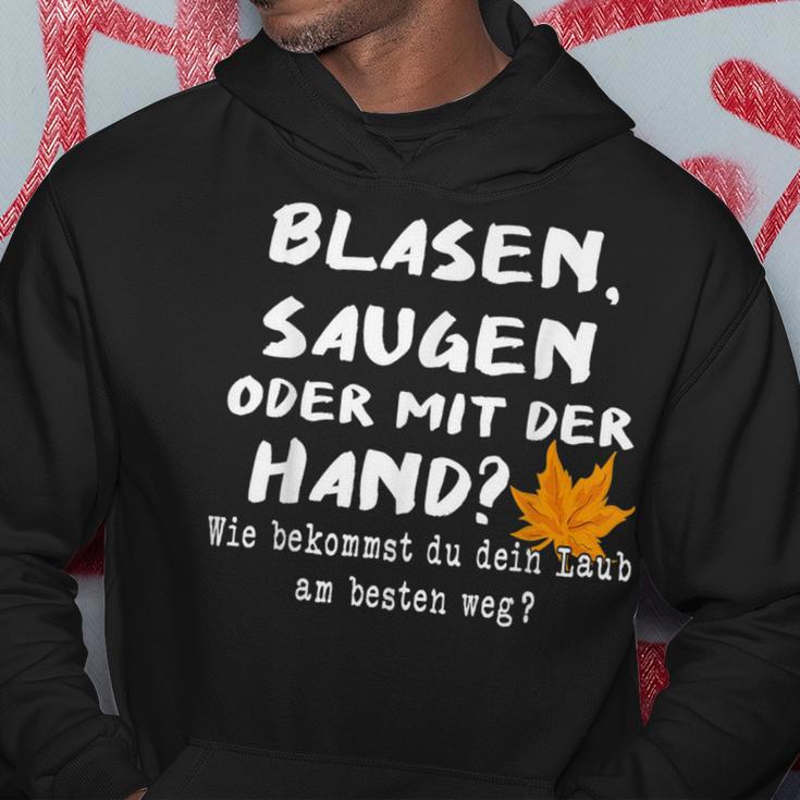 Hobby Gardener Blasgen Sugen Oder Mit Der Hand Kapuzenpullover Lustige Geschenke