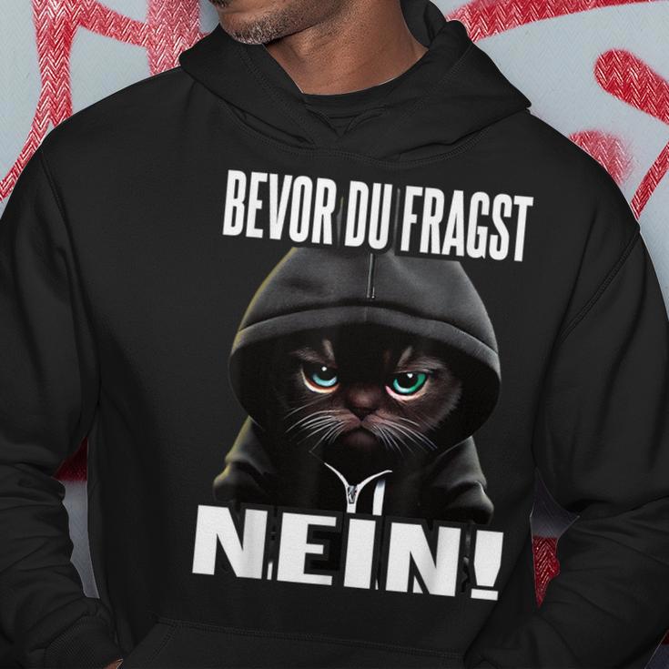 Ich Bevor Du Fragst Nein Kapuzenpullover Lustige Geschenke