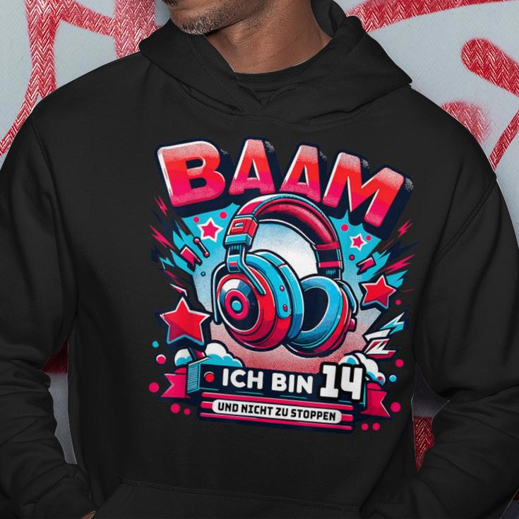 Ich Bin 14 Jahre 14Th Birthday Gamer Boy Kapuzenpullover Lustige Geschenke