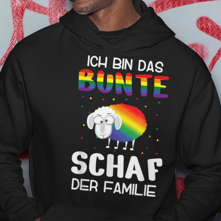 Ich Bin Das Bunt Schaf Der Familie Gay Pride Ich Bin Schwul I'm The Colourful Kapuzenpullover Lustige Geschenke