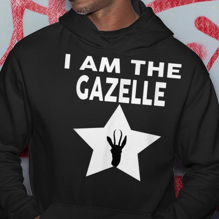 Ich Bin Die Gazelle Kapuzenpullover Lustige Geschenke