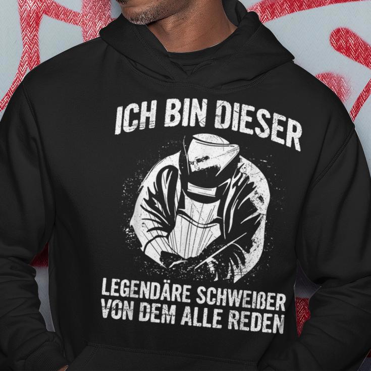 Ich Bin Dieser Legendär Ich Bin Dieser Legendary Welding Kapuzenpullover Lustige Geschenke