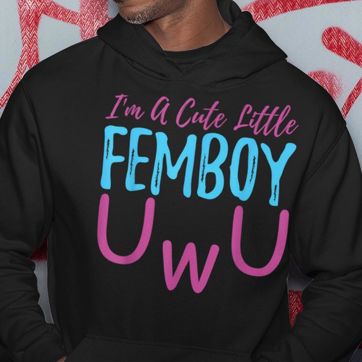 Ich Bin Ein Netter Kleiner Femboy Uwu Crossdressing Crossdresser Kapuzenpullover Lustige Geschenke