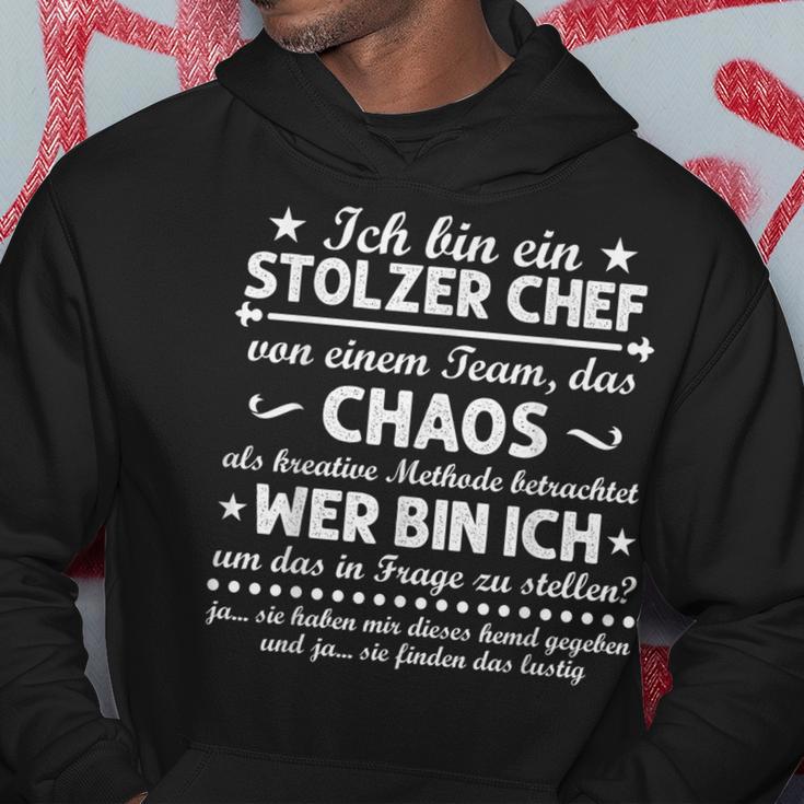 Ich Bin Ein Stolzer Chef Kapuzenpullover Lustige Geschenke