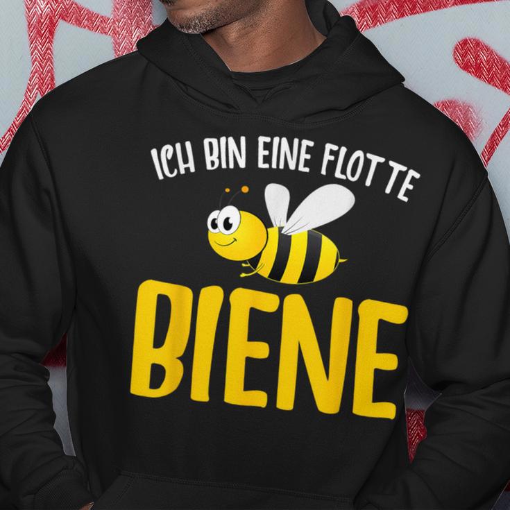 Ich Bin Eine Flotte Biene Kapuzenpullover Lustige Geschenke