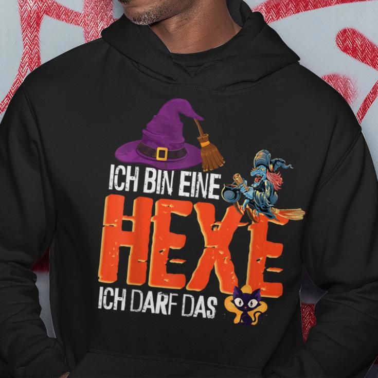 Ich Bin Eine Hexe Ich Darf Das Hexe Kapuzenpullover Lustige Geschenke