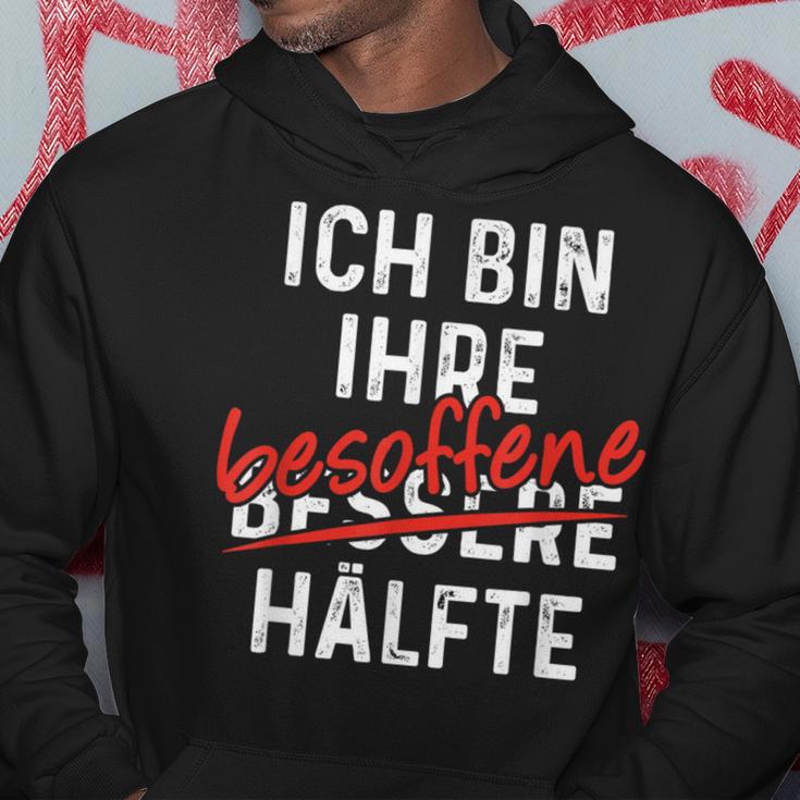 Ich Bin Ihre Besoffene Hälfte Lustiger Spruch Kapuzenpullover Lustige Geschenke