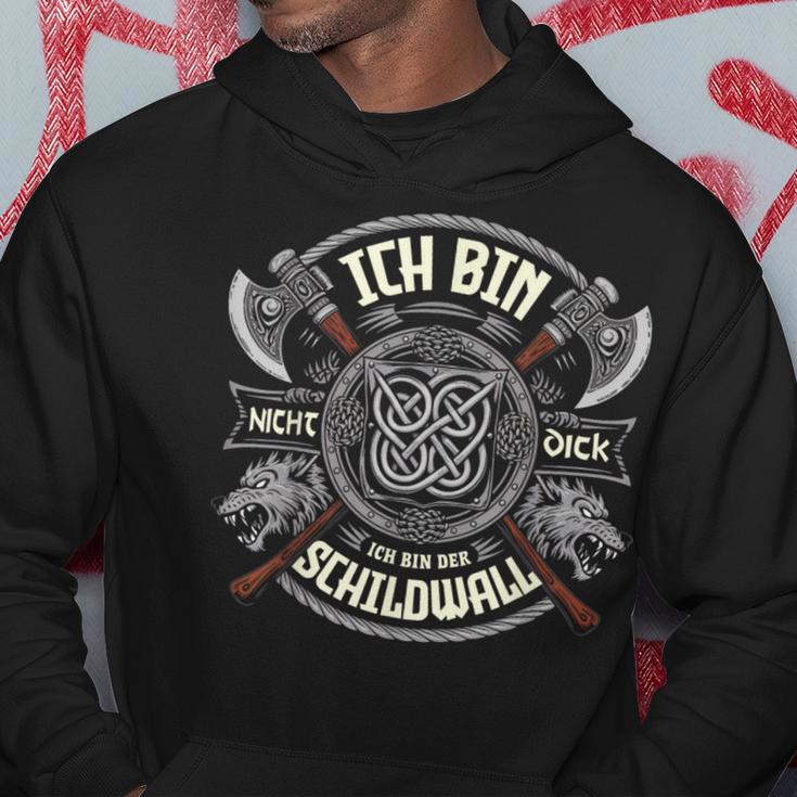 Ich Bin Nicht Dick Ich Bin Der Schildwalliking Style Kapuzenpullover Lustige Geschenke